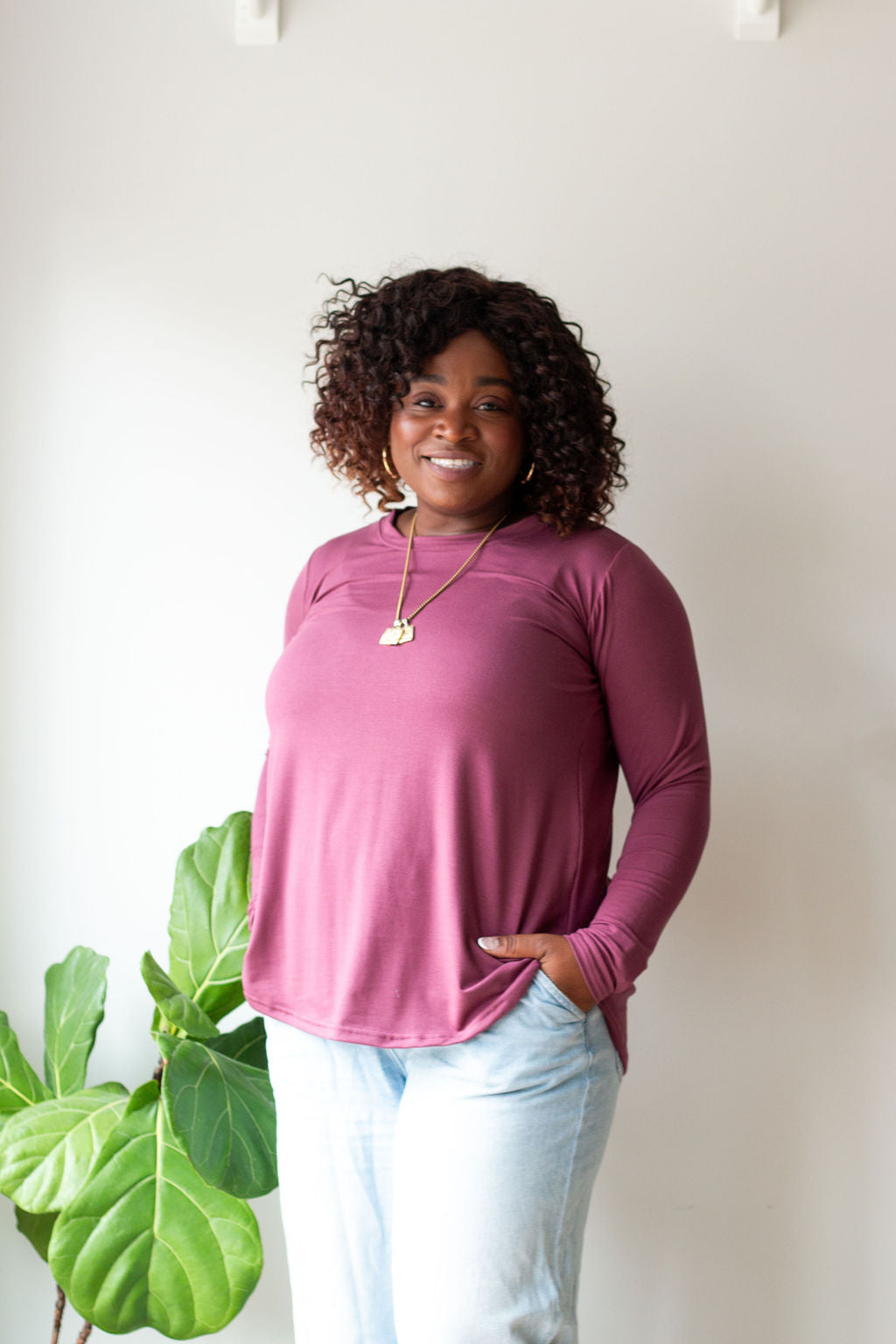 *Pre-Sale* Pleated Long Sleeve