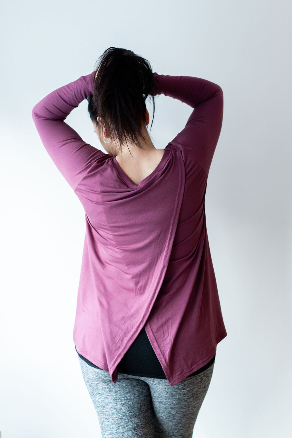 *Pre-Sale* Cross Back Long Sleeve