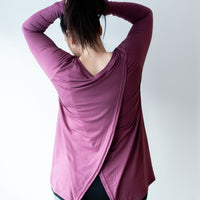 *Pre-Sale* Cross Back Long Sleeve