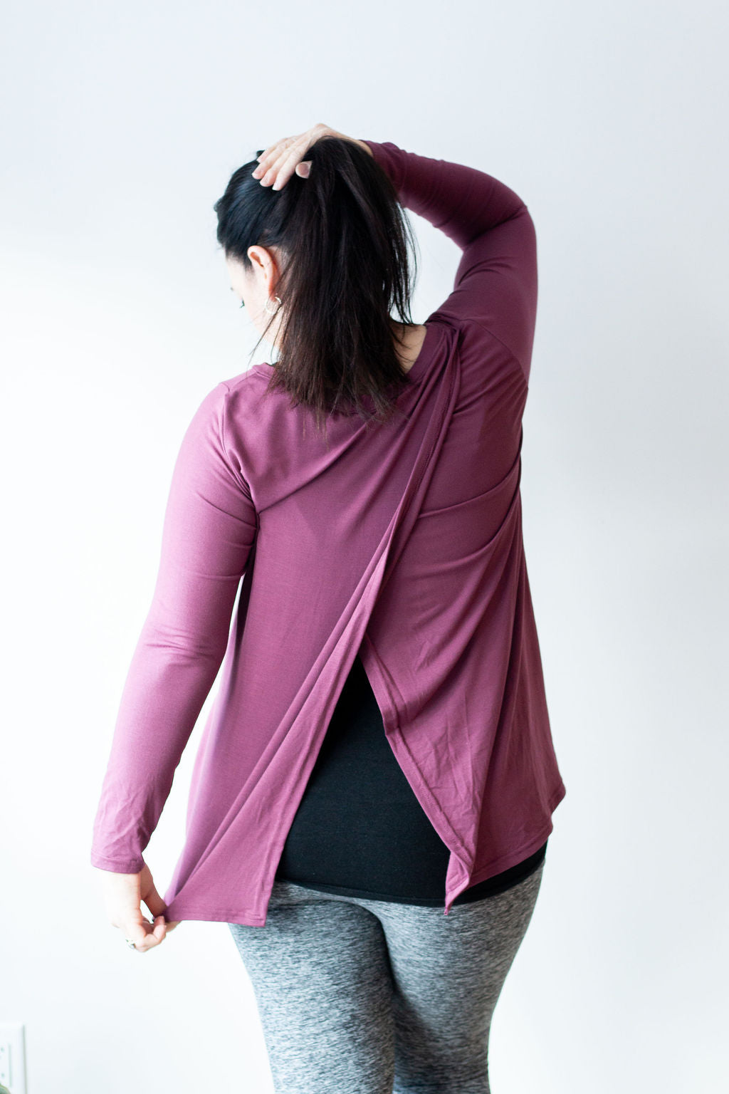 *Pre-Sale* Cross Back Long Sleeve