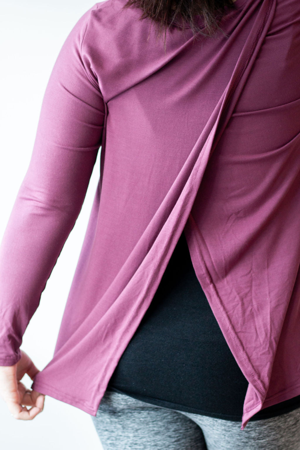 *Pre-Sale* Cross Back Long Sleeve