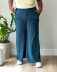 *Pre-Sale* Ruched Waist Straight Leg Pants